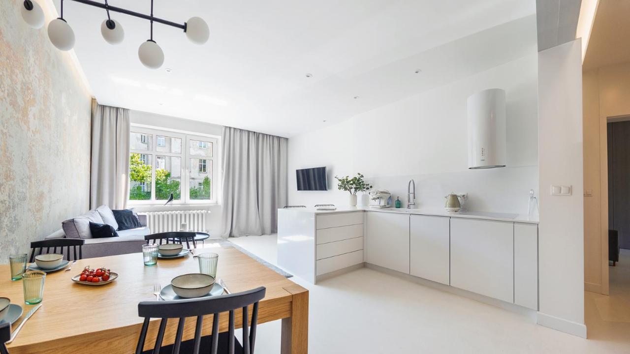 Апартаменты Bau Harmony Luksus 5 Minut Do Plazy Сопот Экстерьер фото