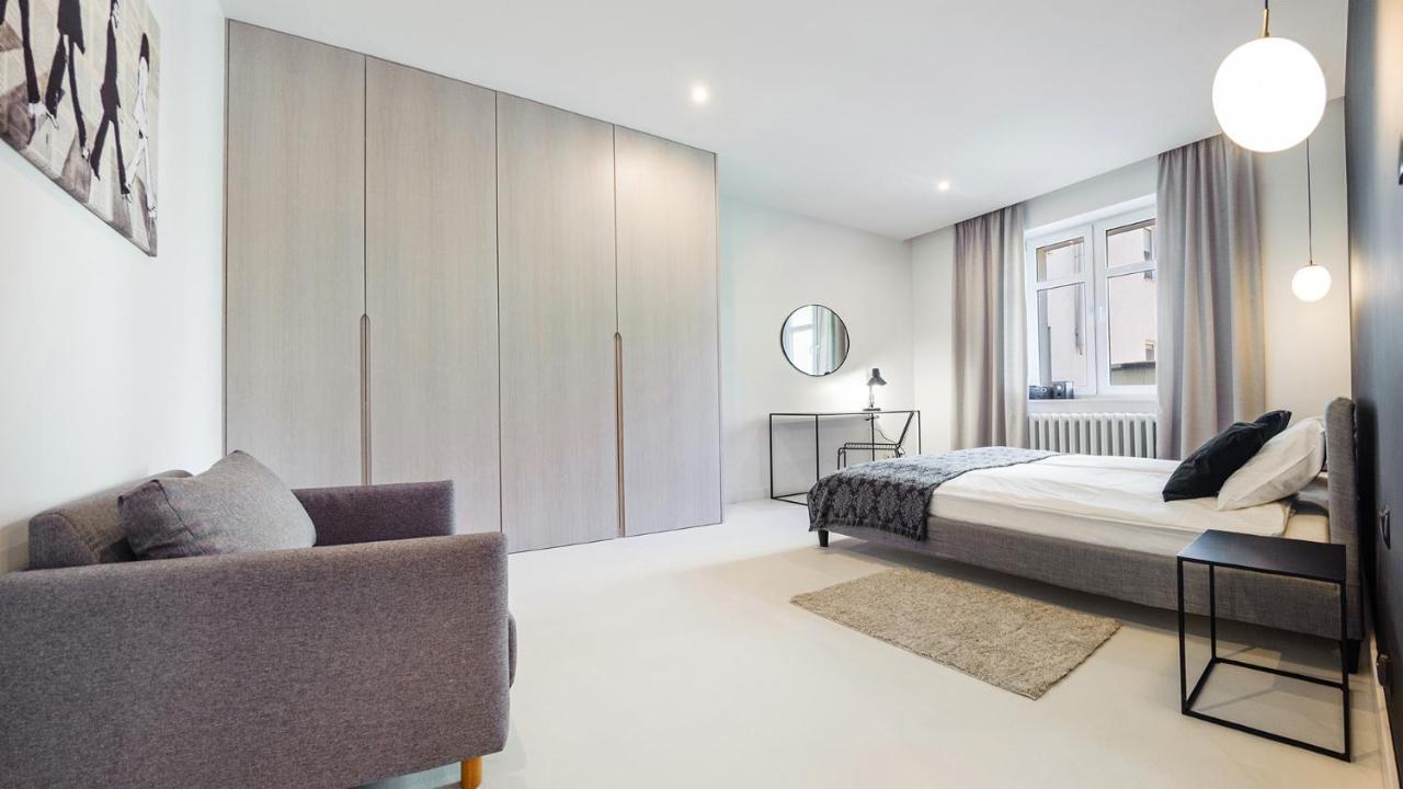 Апартаменты Bau Harmony Luksus 5 Minut Do Plazy Сопот Экстерьер фото